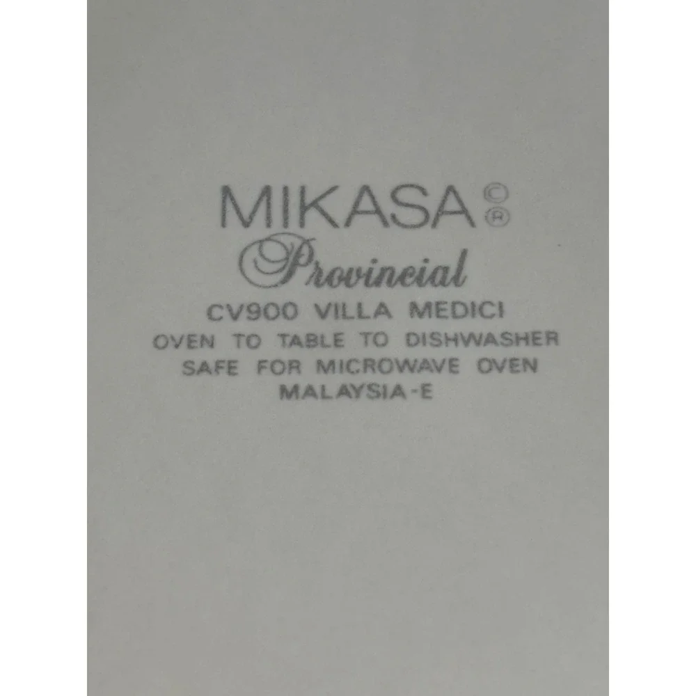 Mikasa Provincial Villa Medici CV900‎ 12.5